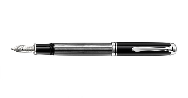Pelikan Souverän K625 Transparent Aubergine Ballpoint | Appelboom.com