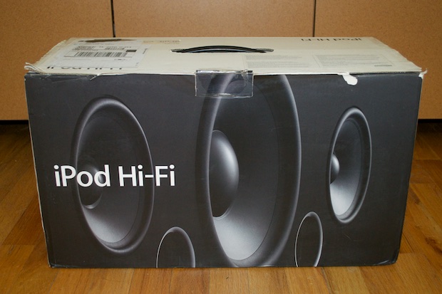 iPod Hi-Fi 箱付き Apple iPod Hi-Fi speaker system **Complete in