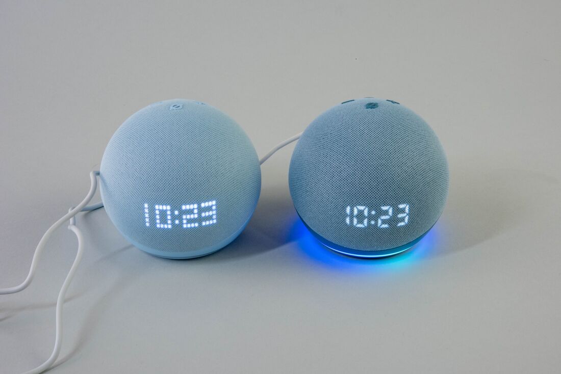 Echo Dot 第5世代 Echo Dot with clock クラウドブルー with clock