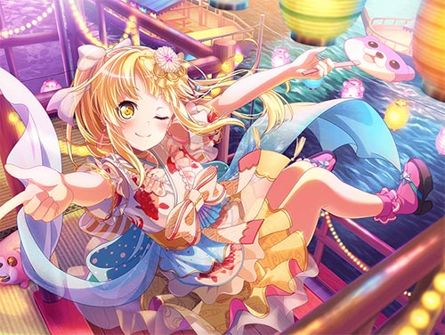 WS バンドリ 世界を繋ぐ笑顔 弦巻こころ SSP サイン サイン)“世界を