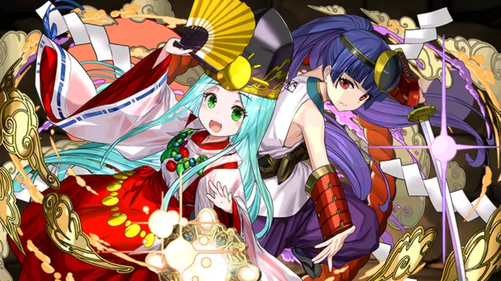 アマテラス&ツクヨミ SPサイン パズドラ アマテラス&ツクヨミ SP SP