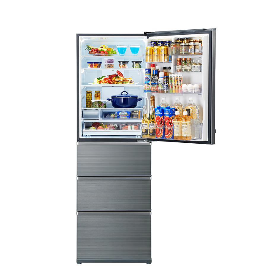 アクア ノンフロン直冷式冷蔵庫 AQR-8K 2021年製 T アクア ノンフロン