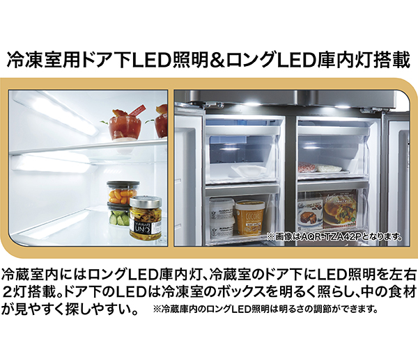 アクア420L冷凍冷蔵庫TZ-42K 2022年1月購入 保証期間内 アクア420L