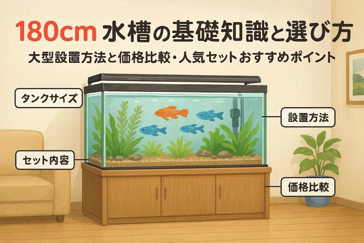 大型アクリル水槽 180cm 1800、600、450大型水槽アクリル水槽