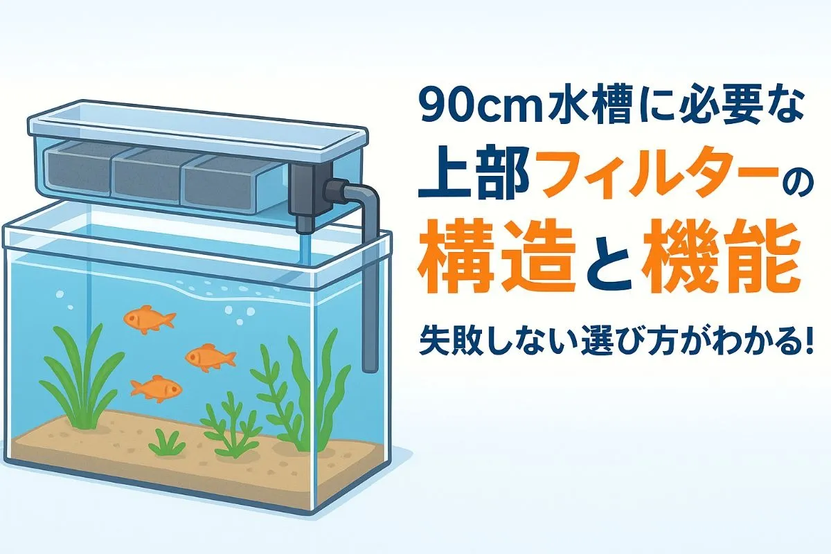 大型水槽での底面フィルターは併用必須？失敗しない濾過システム設計