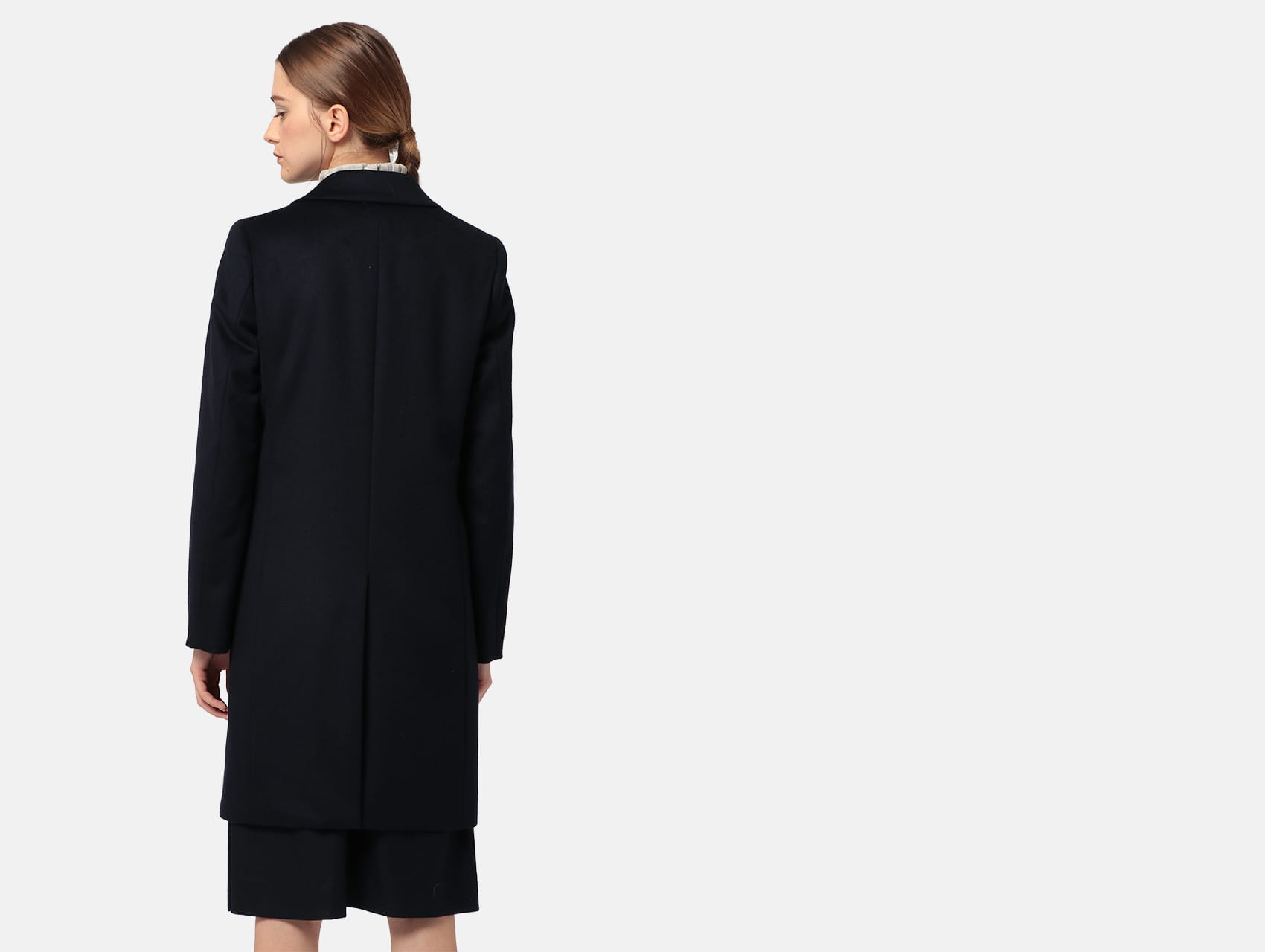 ウールカシミヤチェスターコート