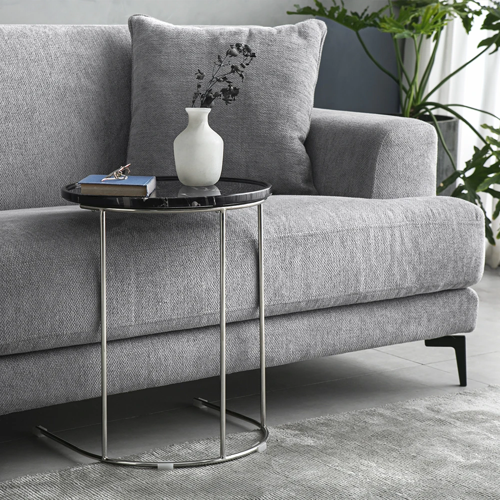 クラシックスタイルの大理石サイドテーブル 【公式通販】