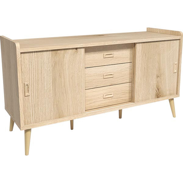 北欧チェスト 人気｜aster 1200M収納キャビ 木目｜0000a03737