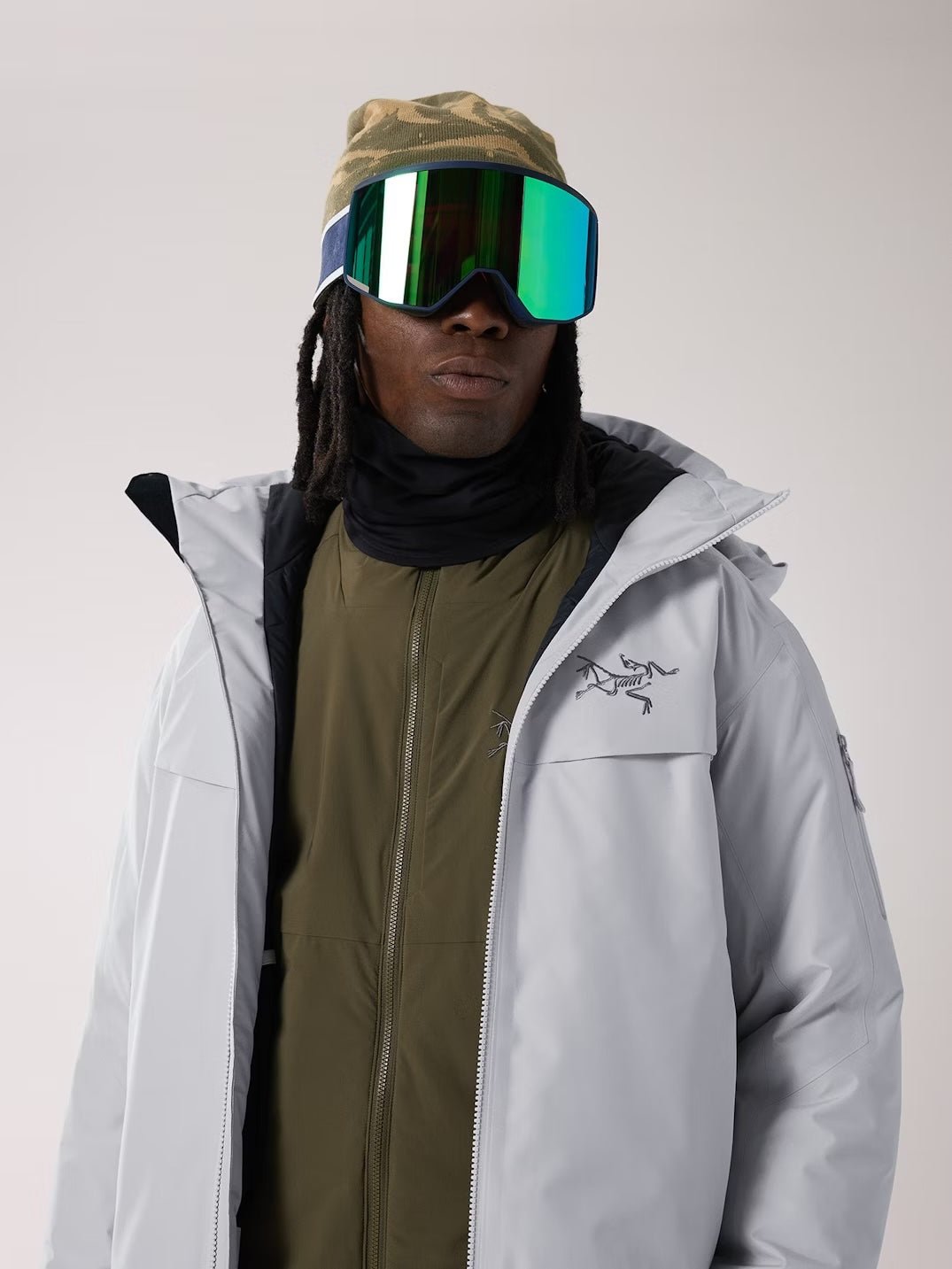 Arc'teryx Versatile Rho Neck Gaiter Long Black – Black – Arc'teryx