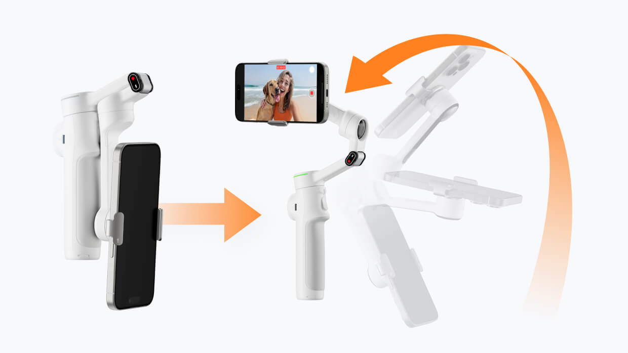 Flow 2 Pro - AI追跡搭載 スマートフォン用ジンバル - Insta360 - 株式