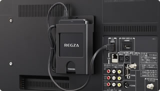 純正オプション/USBハードディスク｜テレビ｜REGZA：東芝