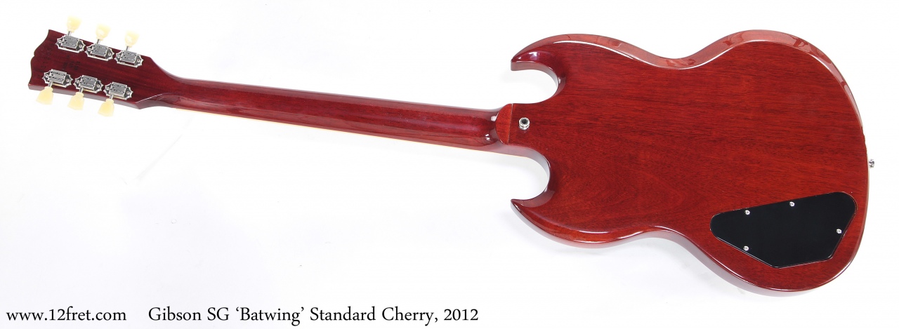 Gibson SG 'Batwing' Standard Cherry, 2012 - The Twelfth Fret