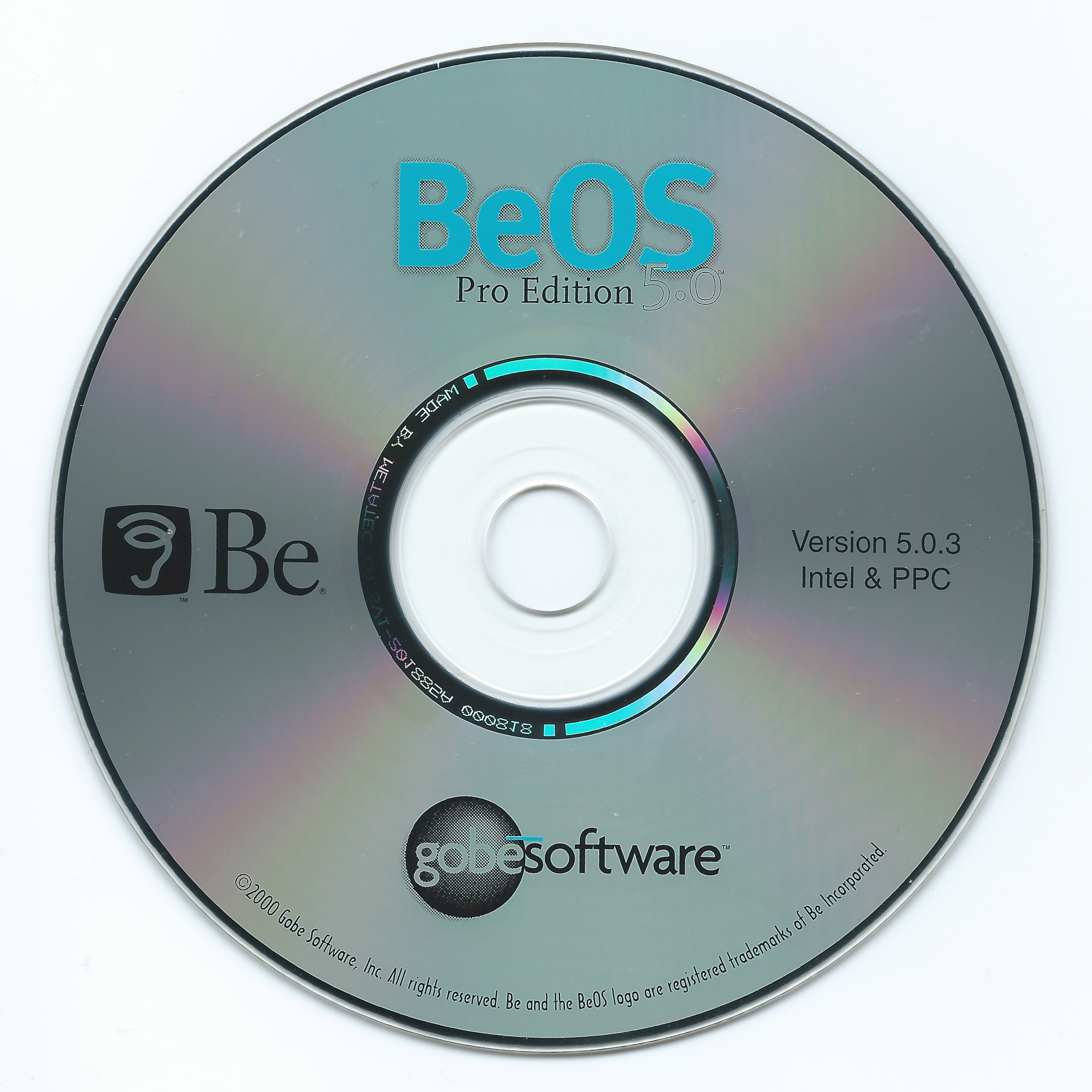 BeOS Version 5.0.3 Intel and PPC : Free Download, Borrow, and