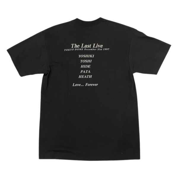 X JAPAN Short Sleeve T-Shirt: The Last Live Tokyo Dome 1997 Love