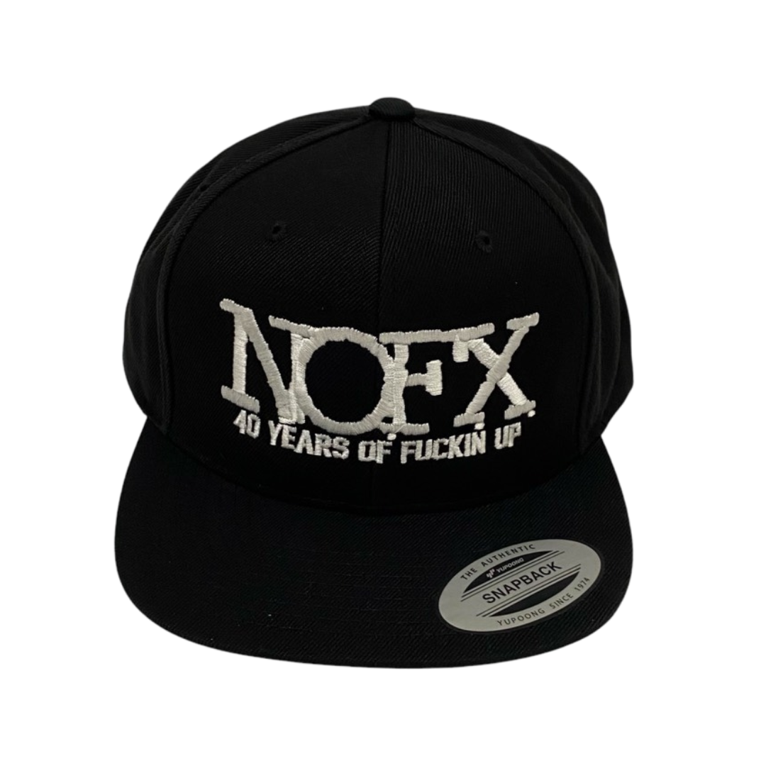 新品NOFX 40 YEARS OF FUCKIN UP キャップ 【公式通販】