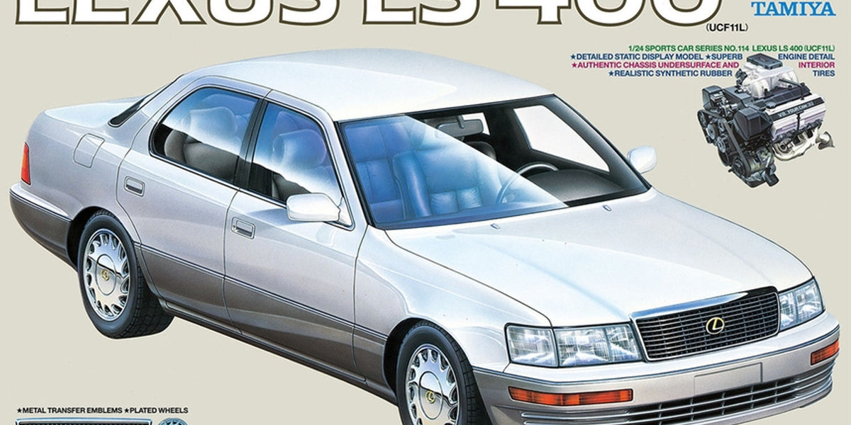1/24 Lexus LS400 (UCF11L) (Tamiya Sports Car Series 114) - Argama