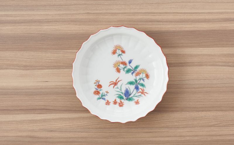 柿右衛門写し銘々皿[有田焼 伯父山窯]