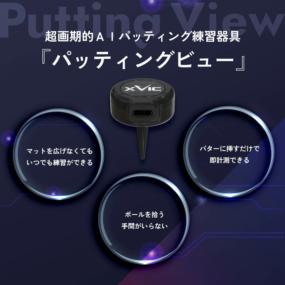 XVIC バッティングビュー XV-P-01 XVIC Putting View パッティング