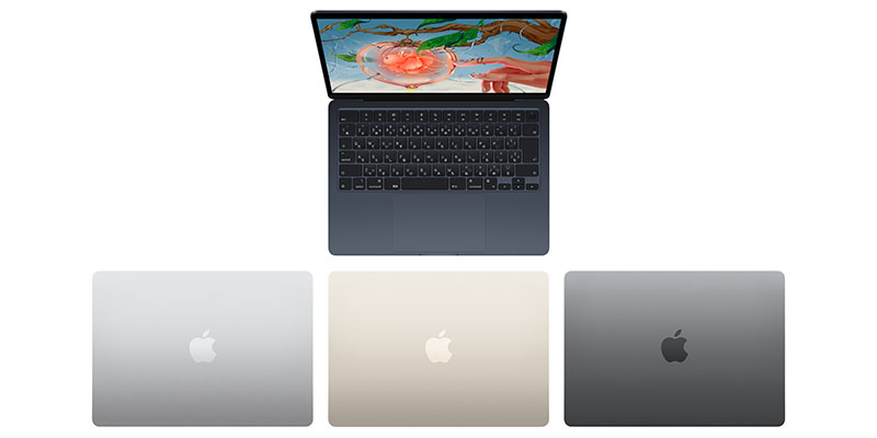MacBookAir M2 【512GBにストレージUP、人気シルバー色】 M2 MacBook