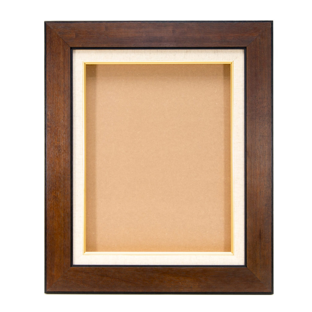 在庫25】額 額縁 木製 焦茶 ダークブラウン 大きいサイズ アート 写真