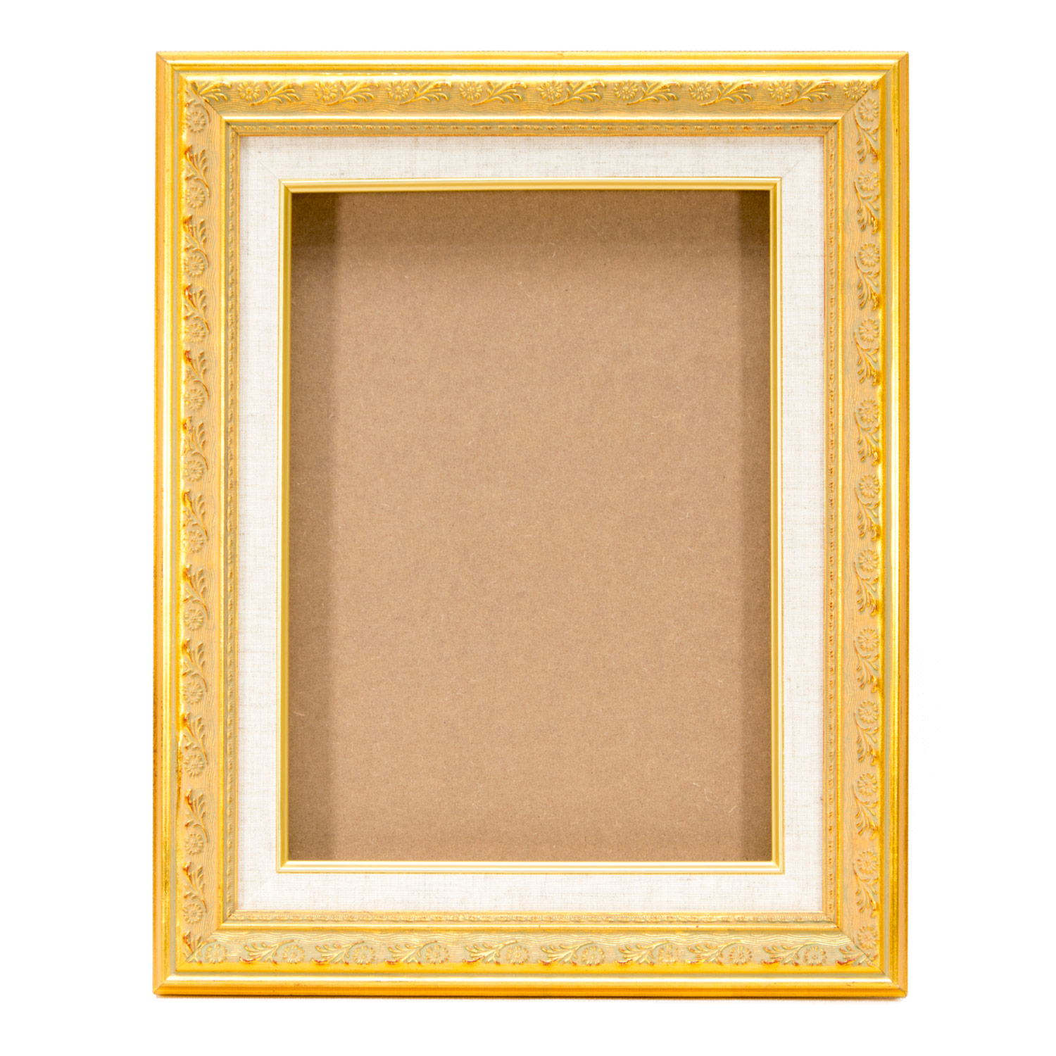 油彩オーダーフレーム アンティーク調 油彩額 ゴールド（金箔仕上げ