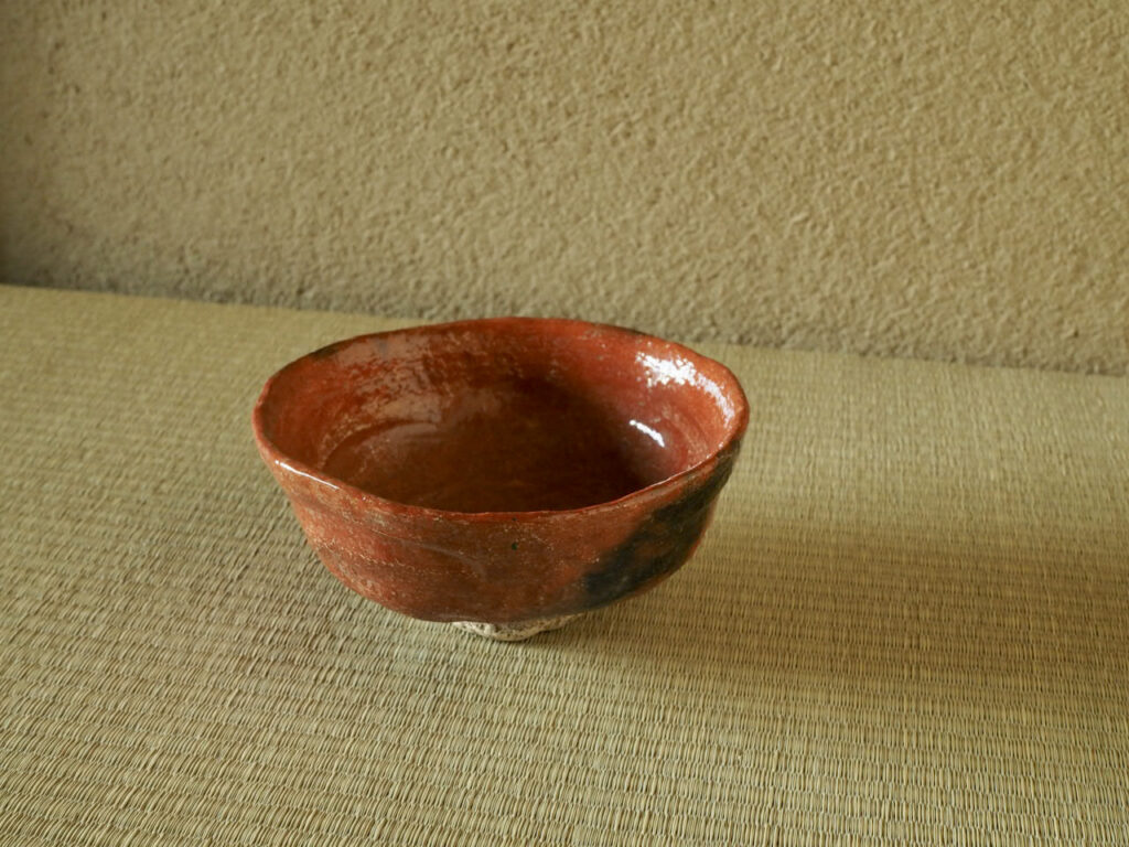 仁阿弥道八 赤楽茶碗 | 古美術いもと