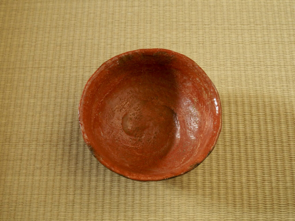 仁阿弥道八 赤楽茶碗 | 古美術いもと