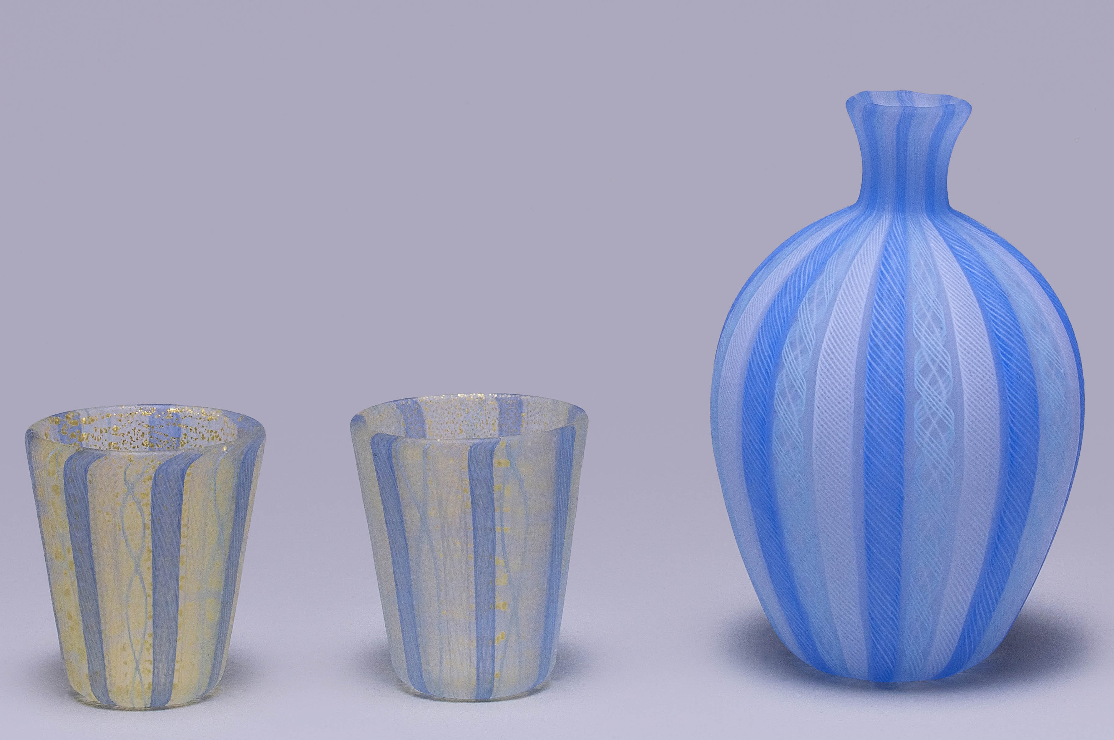 藤田喬平 手吹ガラス ・ 徳利 ・ 美術品 ・ガラス 酒器 ・花瓶 藤田