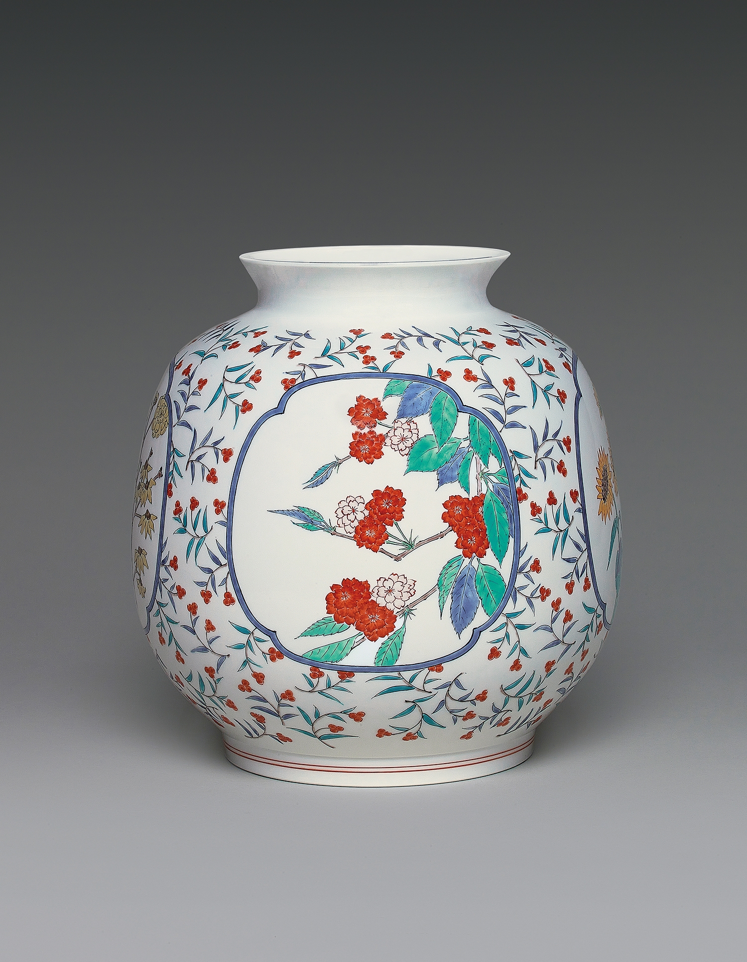 柿右衛門】赤絵の伝統 名窯 人間国宝 十二代酒井田柿