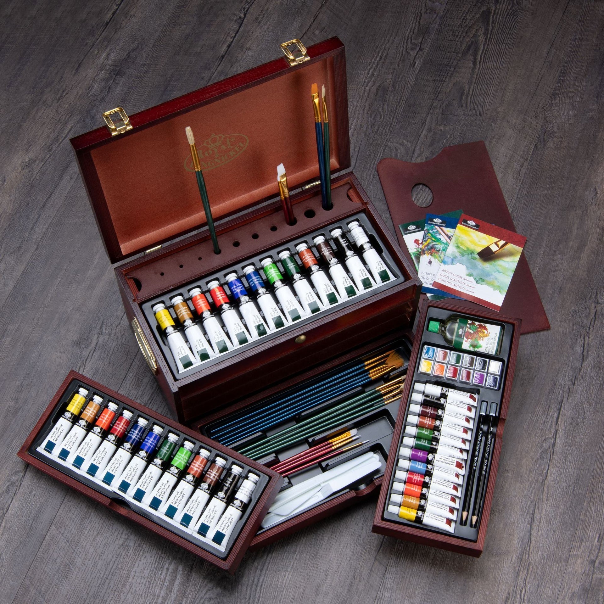 RSET-ART8000 | Essentials™ 80pc Mixed Media Box Art Set – Royal