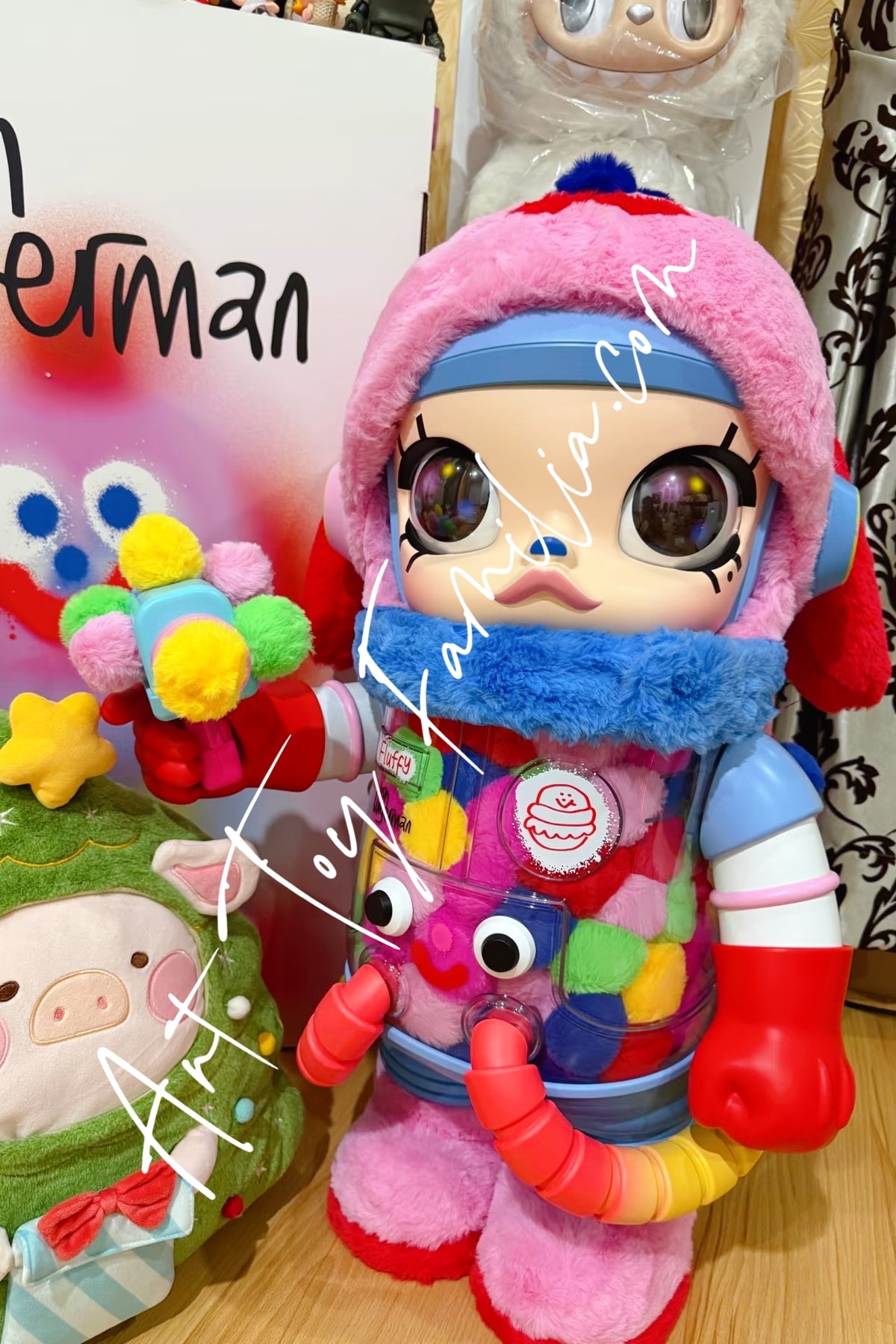 400% MEGA Space Molly 400% Jon Burgerman - Jon Burgerman 400