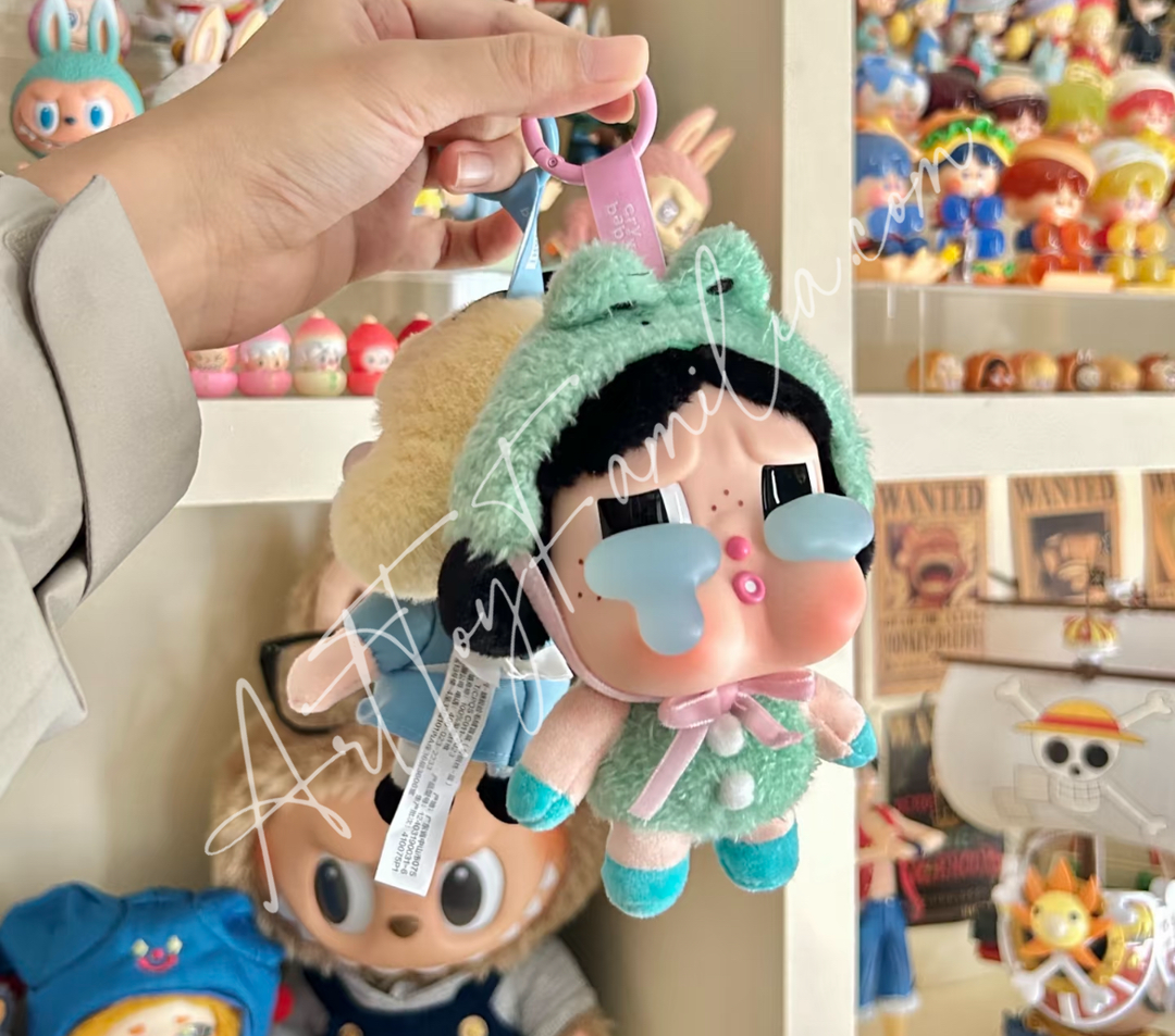 Crybaby Crying Again Vinyl Plush Pendant - 眼泪工厂搪胶毛绒挂件