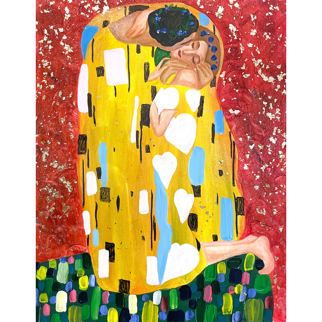 クリムト 接吻 the kiss キス 絵画 アンティーク artwine.tokyo