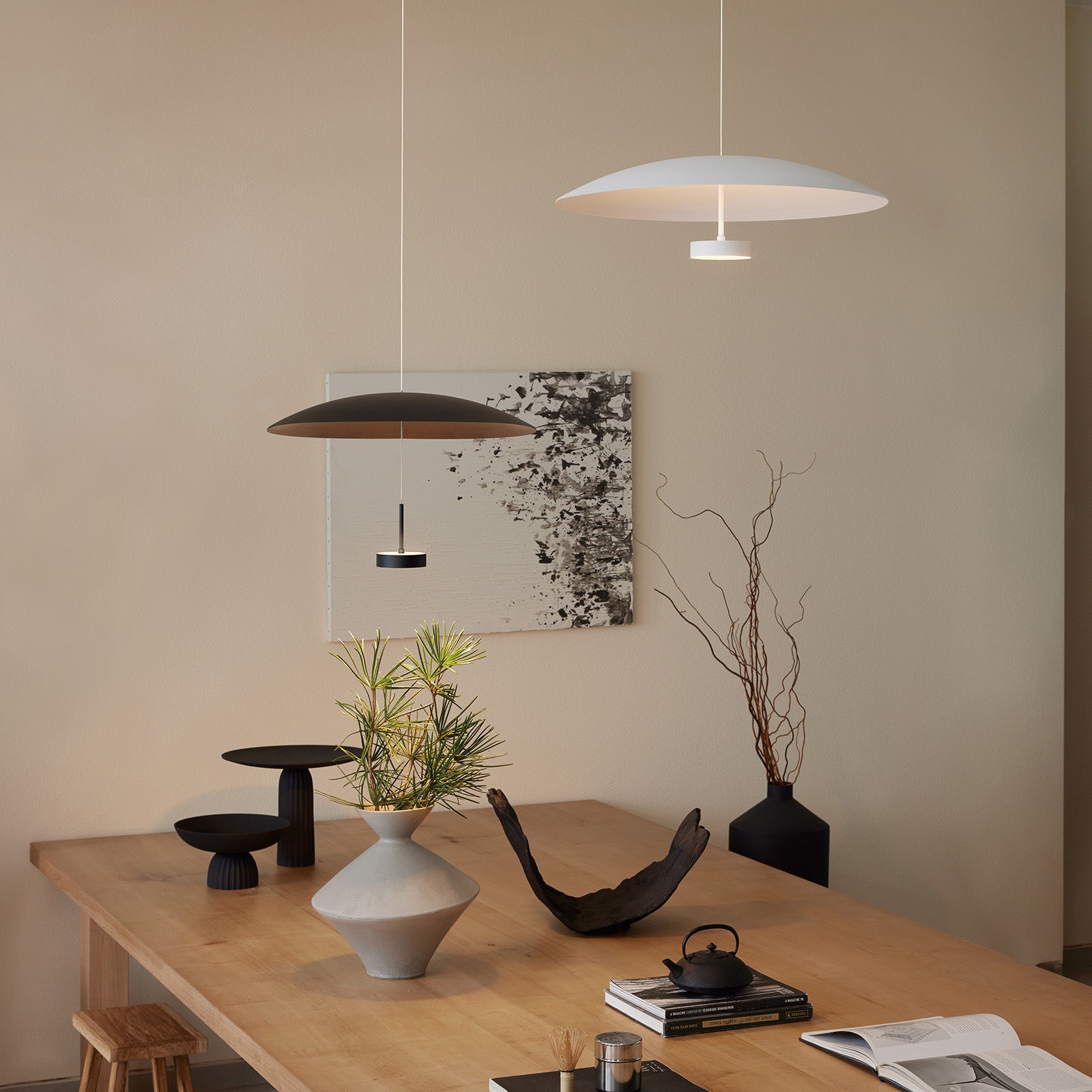 Core LED-shade pendant light｜ARTWORKSTUDIO公式