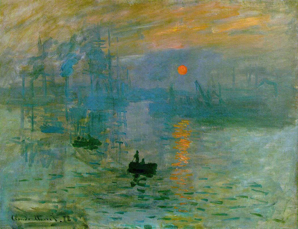 Claude Monet 印象派 【日の出】 印象・日の出 - Wikipedia