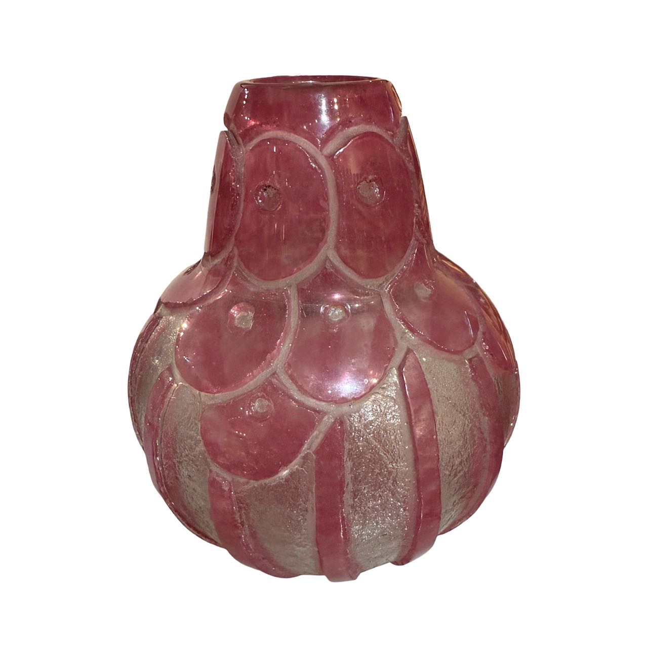 Dugue/デュゲ」Art Deco Vase1930年台(France) Dugue/デュゲ」Art Deco