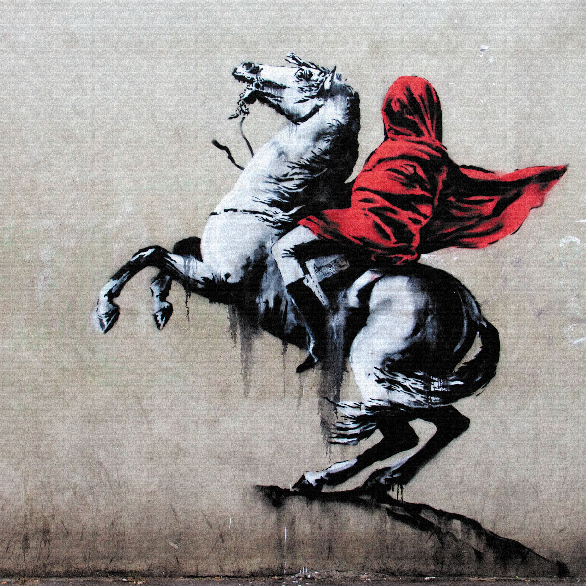 バンクシー 印刷 ポスター 額装 Banksy/バンクシーのポスターの額装の