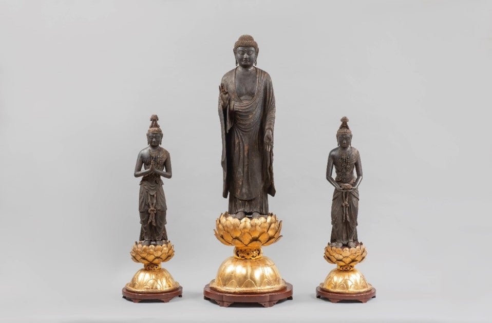 古い時代の「掛仏」 仏教美術 骨董 仏像 鎌倉ー室町 古い時代の「掛仏