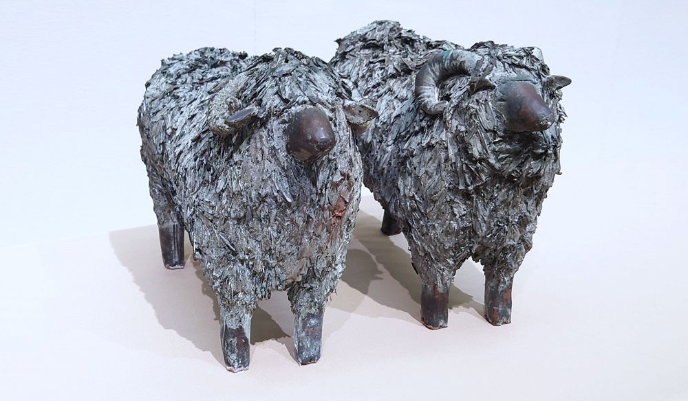 レビュー】中国古代青銅器をヒントに鋳金作家が制作した新作が勢ぞろい