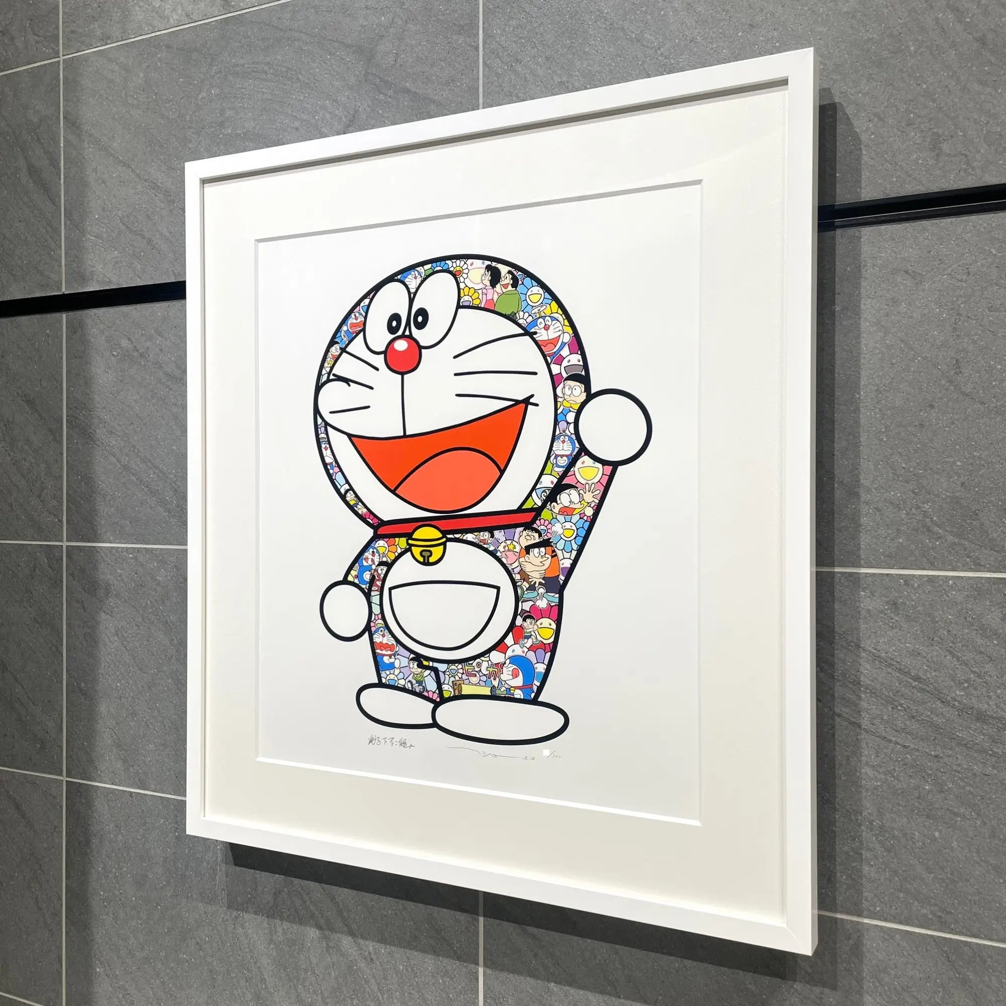 村上隆 ドラえもん タイムマシンでレッツゴー (ポスター作品) 村上隆