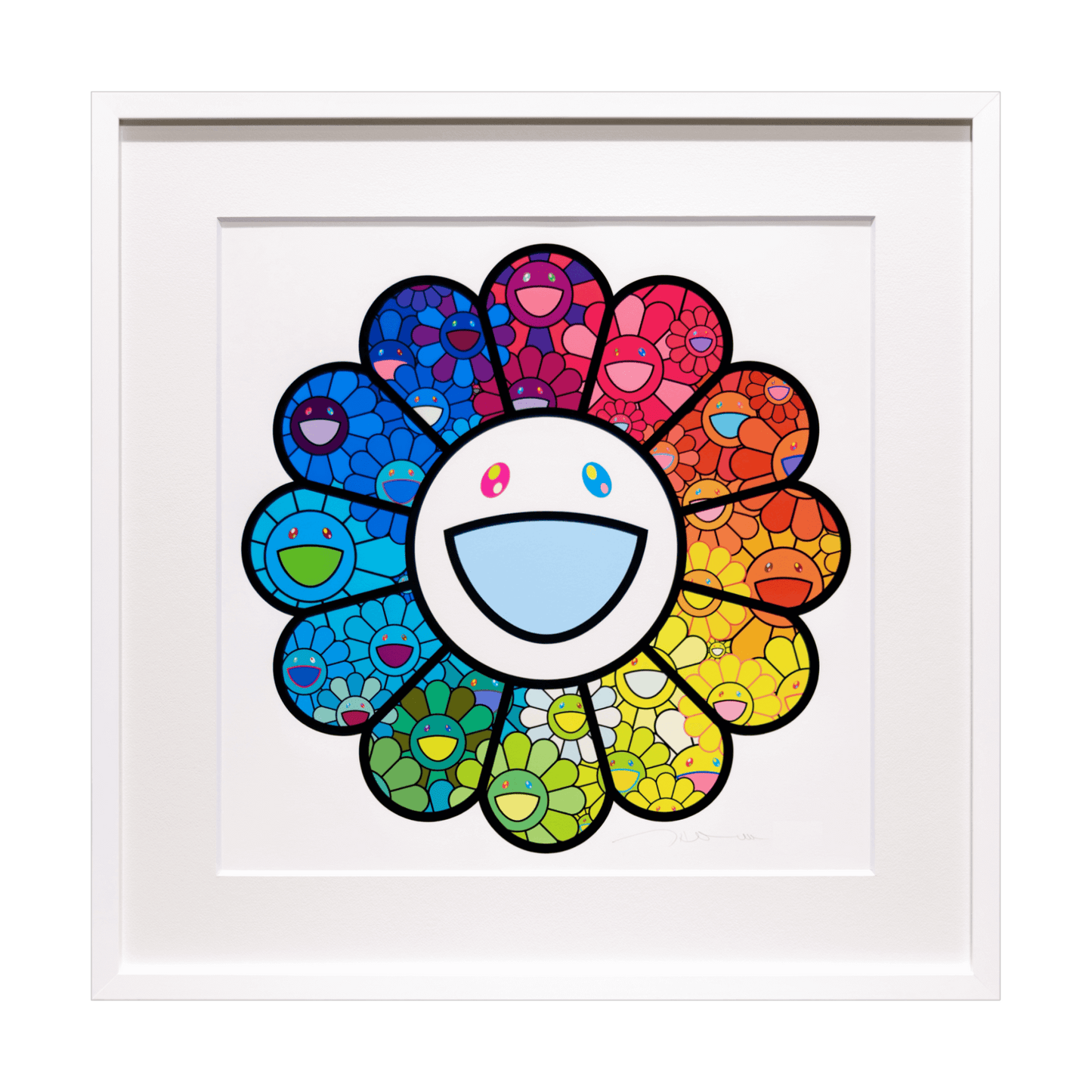 村上隆 お花の森 版画 ED100 村上隆 お花の森 ED100 村上隆 お花の森