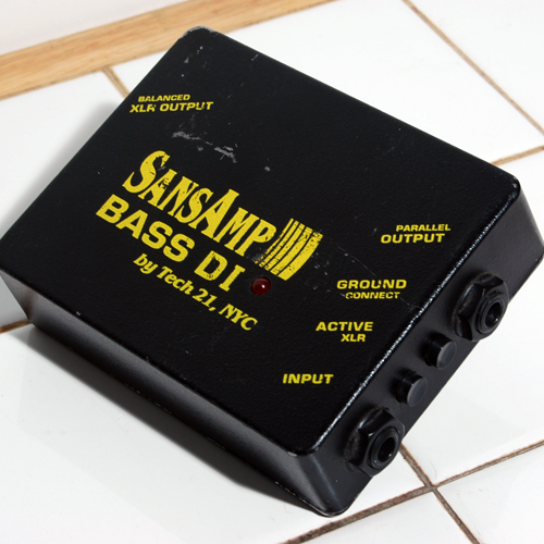 SansAmp Bass D DI V1 前期 初期型 TECH21 SANSAMP BASS D DI V1初期型