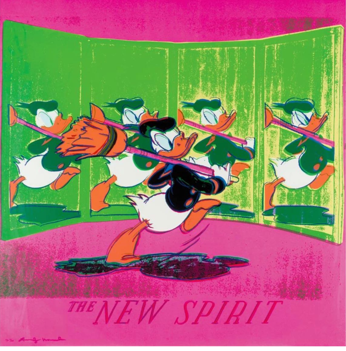アンディ·ウォーホル The New Spirit (Donald Duck)