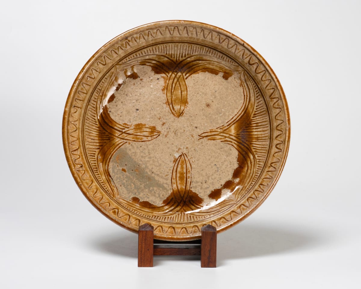 逆蕨手貼花文手炉 】 ヘレニズム文化 逆蕨手貼花文手炉 】 ヘレニズム