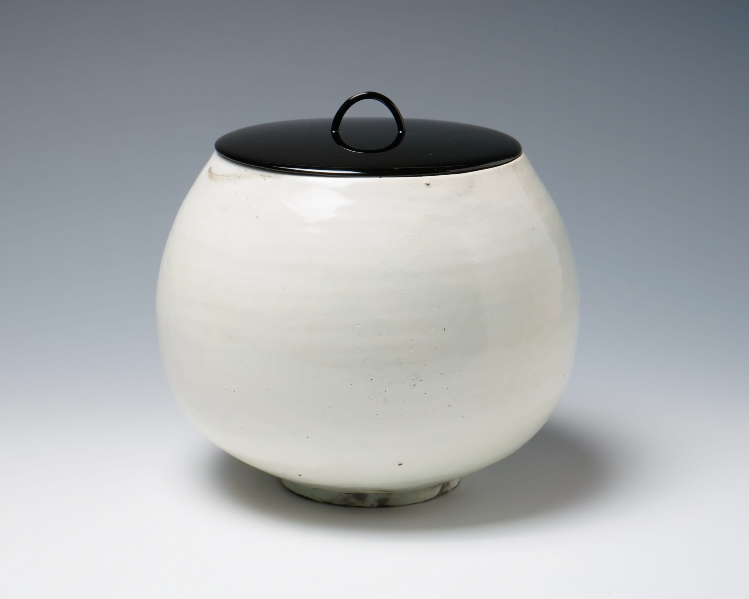 茶道具 粉引水指 考山造 Yahoo!オークション - 奥村孝山（造）粉引水指