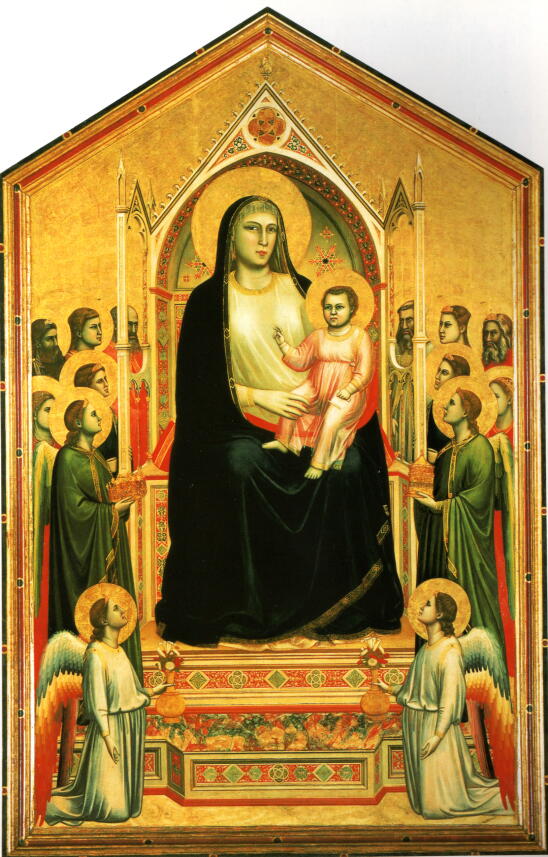 オンニッサンティの聖母 ジオット 絵画解説
