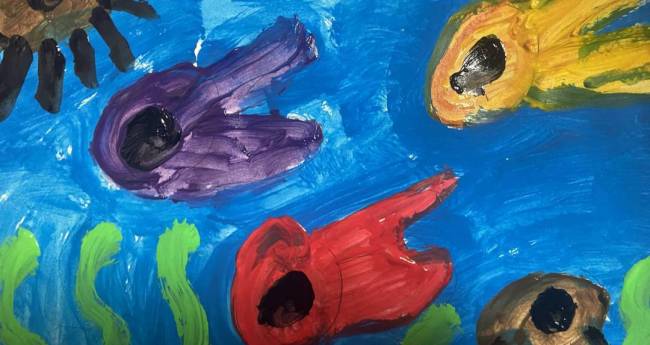 海の生き物想像上の世界 | アートの輪