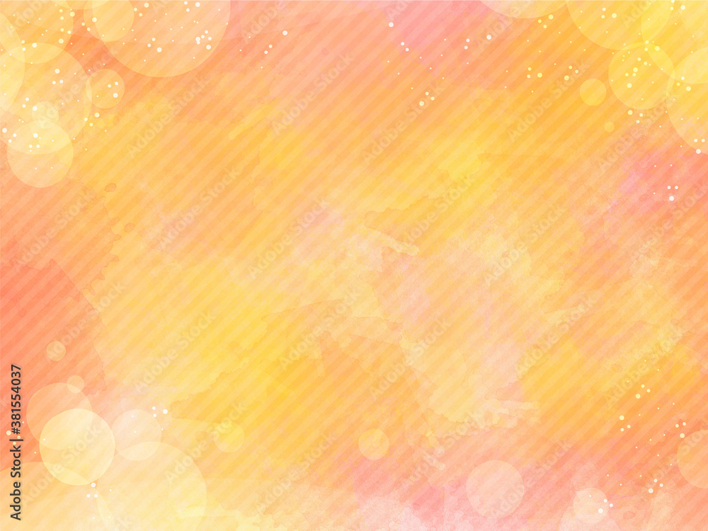 グラデーション背景布（黄・オレンジ） オレンジ色グラデーション