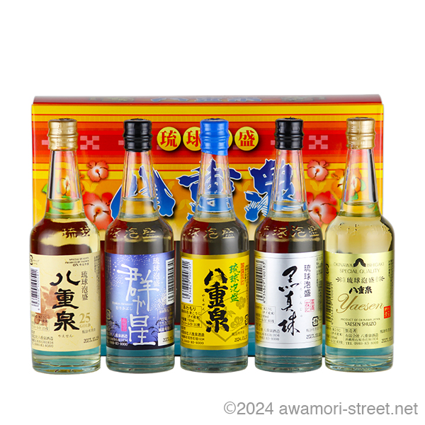 泡盛三重奏 ミニチュアボトル3本セット 100ml x 3 / 瑞泉酒造 / 泡盛