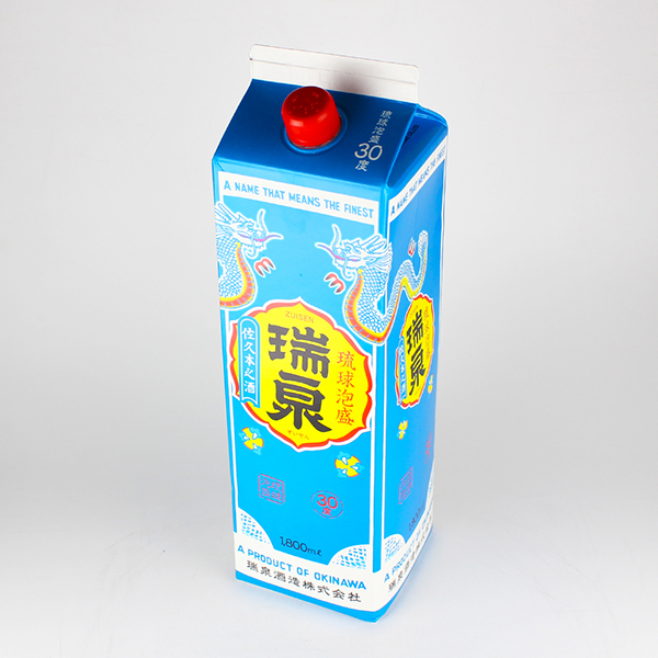 瑞泉 紙パック 30度,1800ml / 瑞泉酒造 / 泡盛ストリート.net